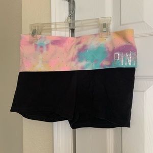 VS PINK yoga shorts